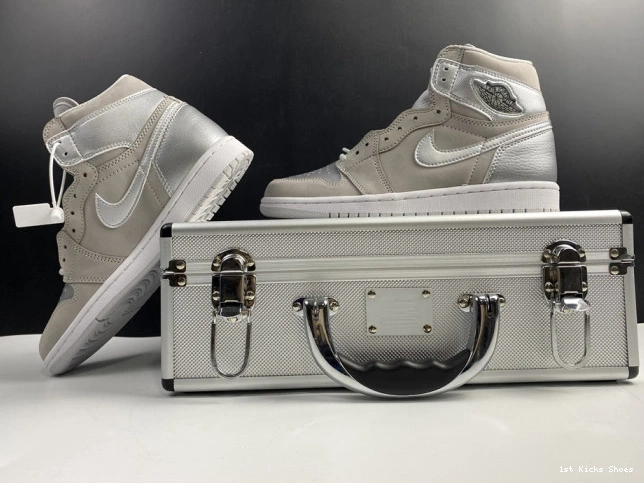 1st Kicks Shoes OG 1 High Japan Air Grey DC1788-029 Neutral Jordan 0707